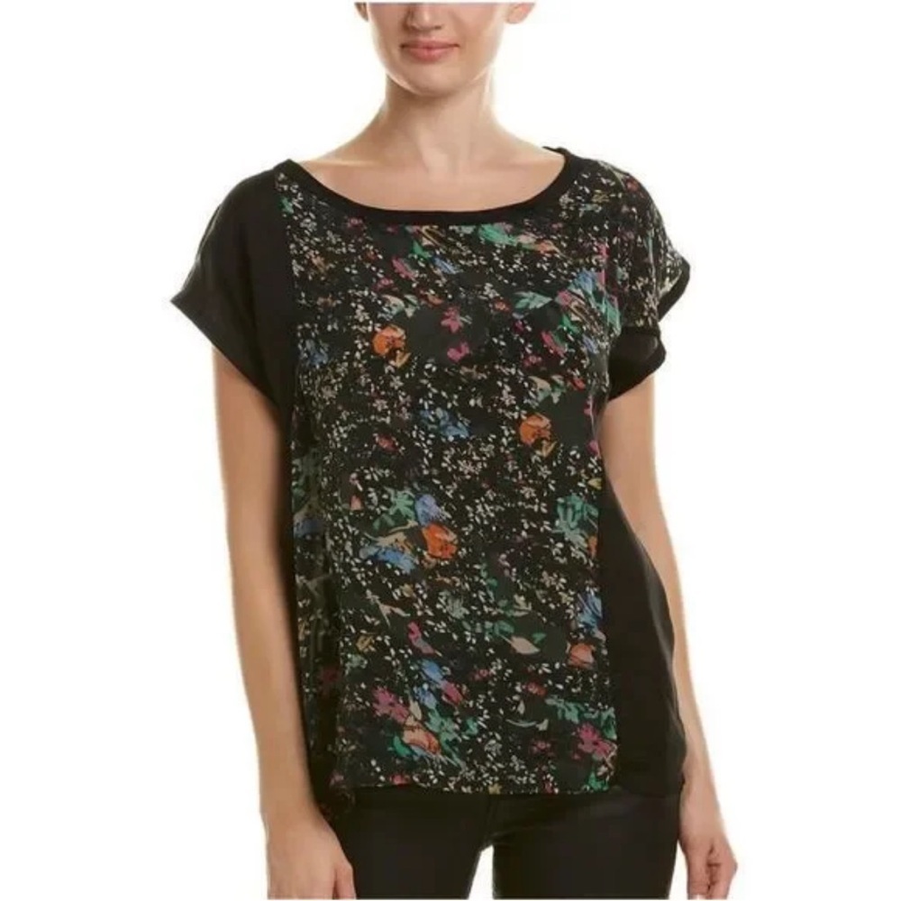 Zadig & Voltaire Toleac Short Sleeve Top Size XS